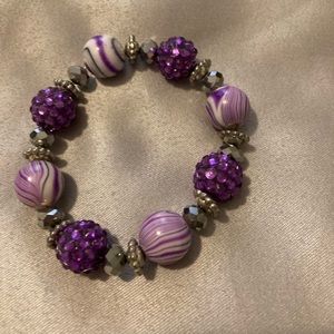 Women’s purple bracelet